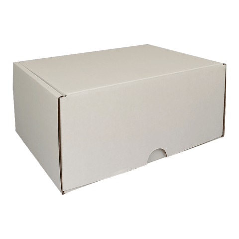 220x160x100mm (25psc) - White Die-Cut Boxes