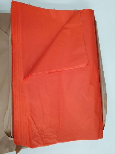 500x750mm (480 sheets) - Orange Tissue Paper
