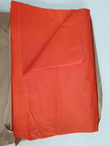 510 x 760mm Orange Tissue Paper Sheets (480 Pack) – Bulk Gift Wrapping & Craft Supplies