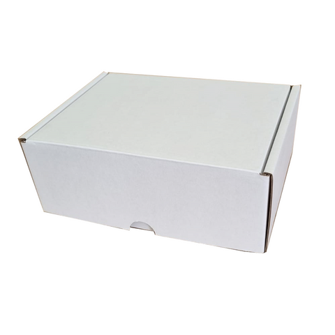 190x145x75mm (50pcs) - White Die-Cut Boxes