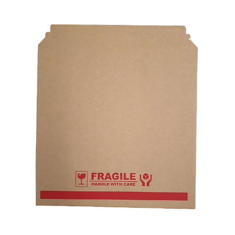 345x345mm (100pcs) - Brown VMY Record Rigid Mailer