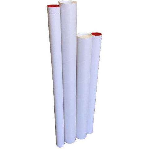 450x60x1.8mm (1pcs) - Cardboard Mailing Tubes With End Caps