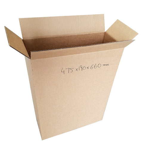 Brown RSC Boxes 460x295x285mm - “PRINTED 4 Sides”