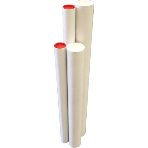 1030x60x1.8mm (1pcs) - Cardboard Mailing Tubes With End Caps