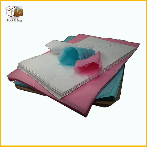 510x760mm (480 sheets) - Pink Tissue Paper