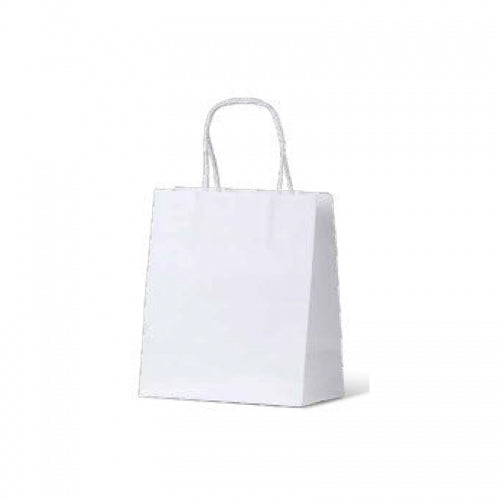 200h x 170w x 100g (100pcs) - White PAPER BAG TODDLER (WT)