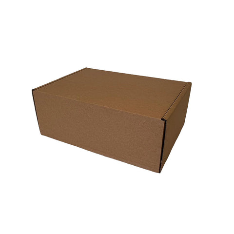 25Pcs - Brown Die cut Mailing Boxes 335x240x133mm Fits in Aus Post XL Satchel