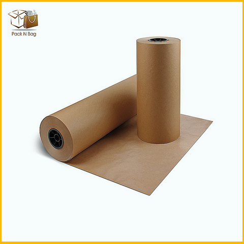600mm x 235m 80gsm (1pcs) - Brown Kraft Paper Roll