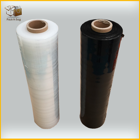 500mm x 400M  23um (1pcs) - Clear Pallet Shrink Wrap Roll