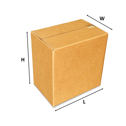 (100pcs) 150x100x200mm Brown RSC Shipping Boxes – Ideal for eCommerce
