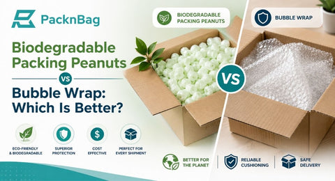 Biodegradable Packing Peanuts Vs Bubble Wrap: Which Is Better?