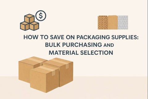 How to Save on Packaging Supplies: Bulk Purchasing and Material Selection