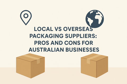 Local vs Overseas Packaging Suppliers