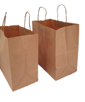 305h x 305w x 170g (100pcs) - Brown Kraft Paper Bags