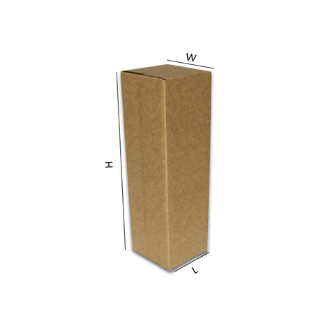 100x100x400mm (100pcs) - Brown RSC Tower Boxes