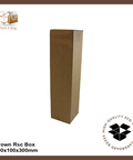 100x100x300mm (25pcs) - Brown RSC Tower Boxes