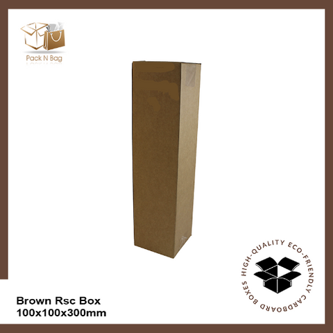 100x100x300mm (50pcs) - Brown RSC Tower Boxes