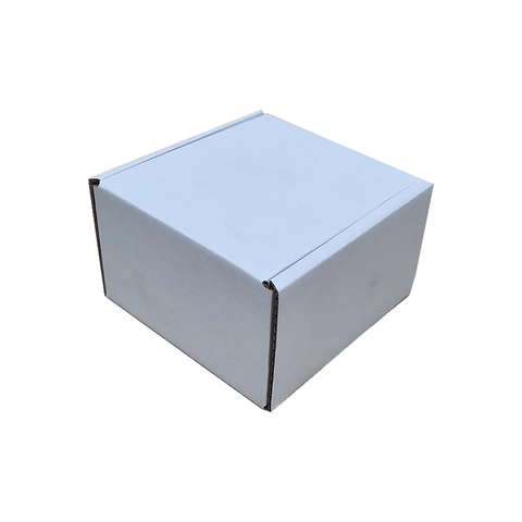 100x100x60mm (50pcs) - White Die-Cut Boxes