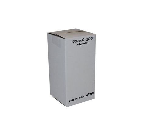 100x100x200mm (100pcs) - White RSC Boxes