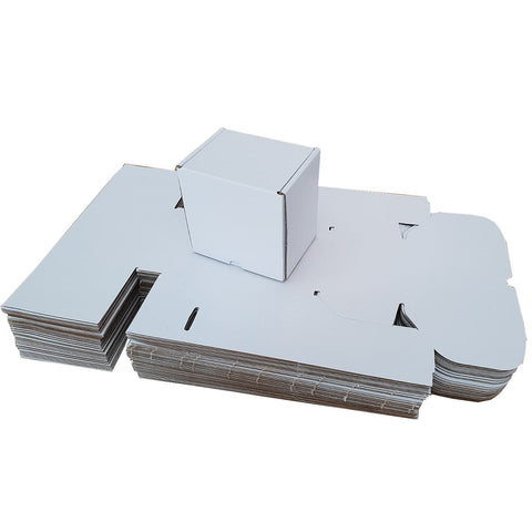 134x110x140mm (100pcs) - White Die-Cut Boxes