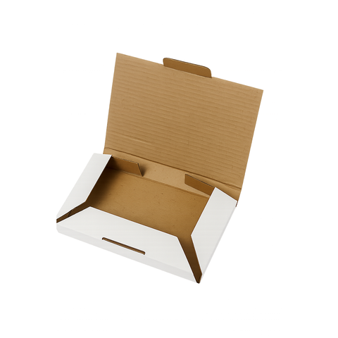 100Pcs-155×100×20mm White Die cut Mailer Box Fits in Aus Post Small Satchels