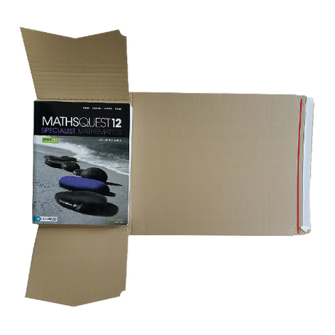 302x215x80mm (100pcs) - Self Sealing A4 Book Wrap Mailer