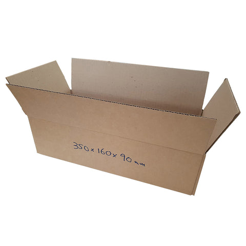 350x160x90mm (50pcs) - Brown RSC Boxes