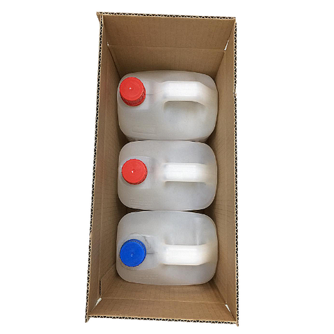 (25pcs) 405x190x300mm Brown Cardboard Box – Designed for Three 5-Liter Jerry Cans