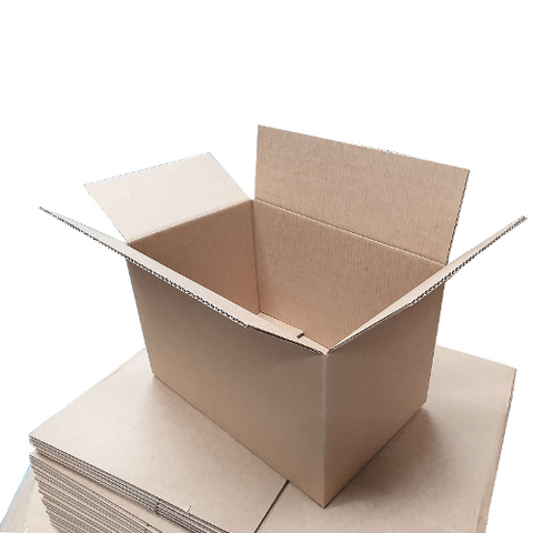 Brown Shipping Box 460x295x285mm (46 x 29.5 x 28.5cm) Strong Corrugated Cardboard