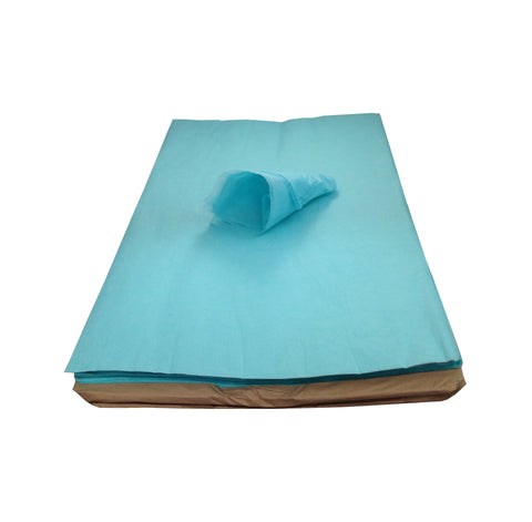 510 x 760mm Light Blue Tissue Paper Sheets (Pack of 480) for Gift Wrapping & Crafting