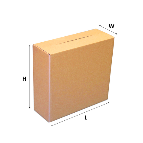 530x90x445mm (25pcs) - Brown RSC Boxes