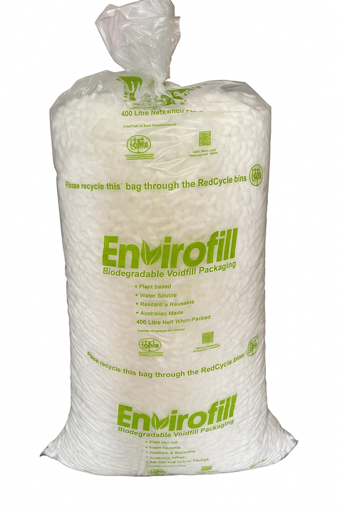 400L Biodegradable Packing Peanuts | Eco-Friendly Void Fill