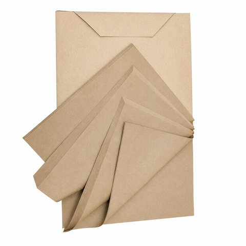 600 x 400mm Brown Tissue Paper 25 GSM – 1000 Sheets | Eco-Friendly
