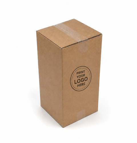 C-Flute Brown Shipping Boxes 190x135x300mm 5-liter jerry cans Bottles Packaging
