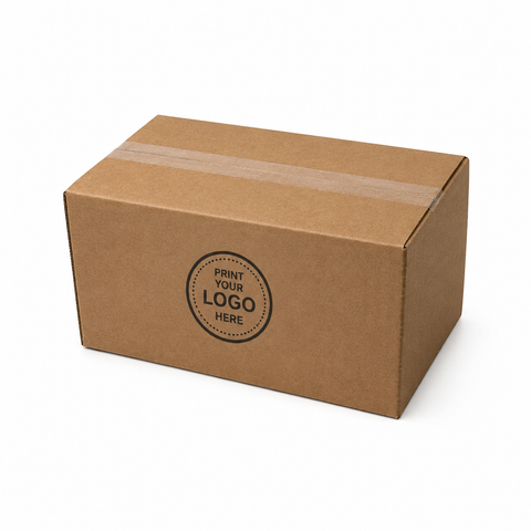 Brown Cardboard Shipping Boxes – 350 × 350 × 30mm | Pack of 25