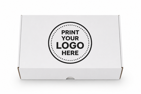 Eco-friendly Brown and White Mailing Box 270x200x95mm Fits Aus Post Large Satchels