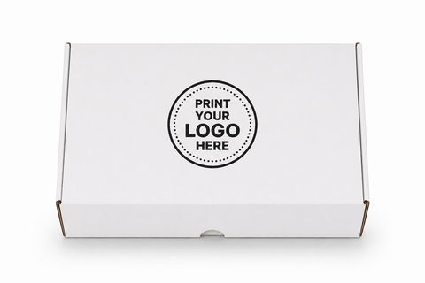 Eco-friendly Brown and White Mailing Box 270x200x95mm Fits Aus Post Large Satchels