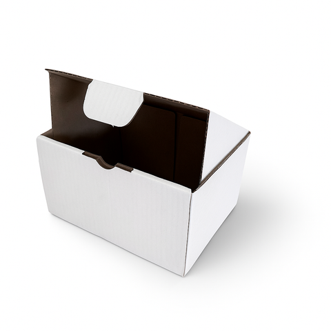 (100pcs)150x100x70mm - White Mailing Boxes Fits in Aus Post Small Satchels