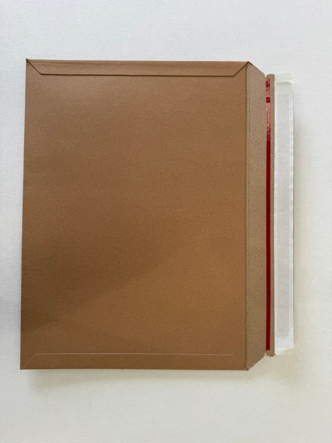 330x240mm (100pcs) - A4 Size  Brown Corrugated Rigid Mailer