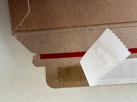 330x240mm (100pcs) - A4 Size  Brown Corrugated Rigid Mailer