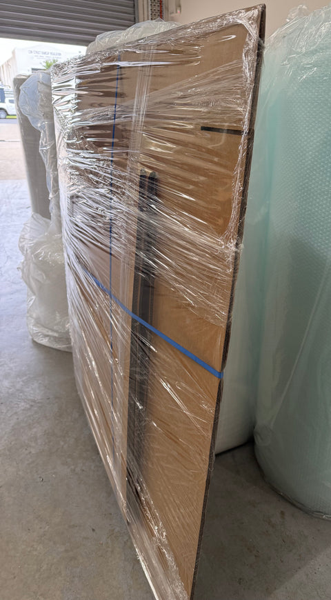 L1100xW1100xH800mm Heavy-Duty Standard Pallet Box with Lid – Brown