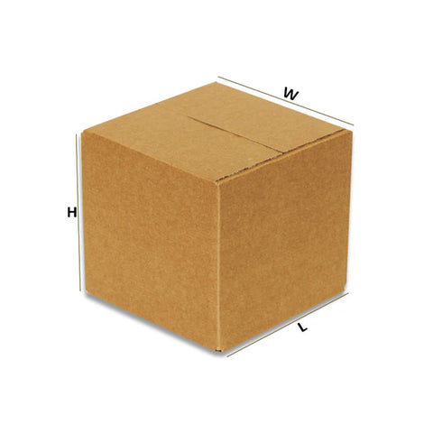 400x400x400mm (25pcs) - Eco-Friendly Brown Moving Boxes