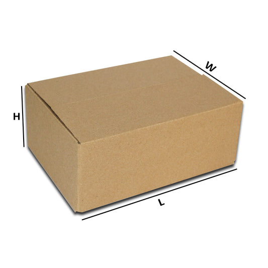 25Pcs-Brown Shipping Cardboard boxes – 240x155x90 mm