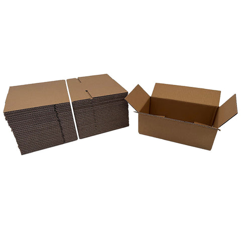 100 Pcs-Brown Shipping Boxes 260x140x85mm Fits in Aus Post Medium Satchels
