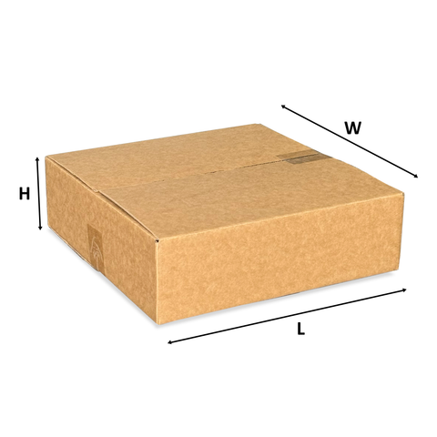 460x370x130mm (100pcs) - Brown RSC Boxes