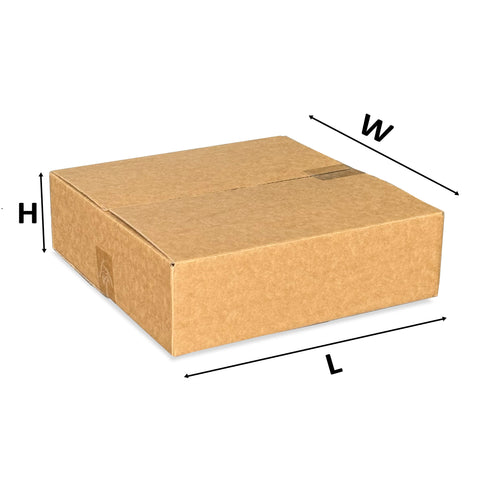 500x500x120mm (10pcs) - Brown RSC Boxes