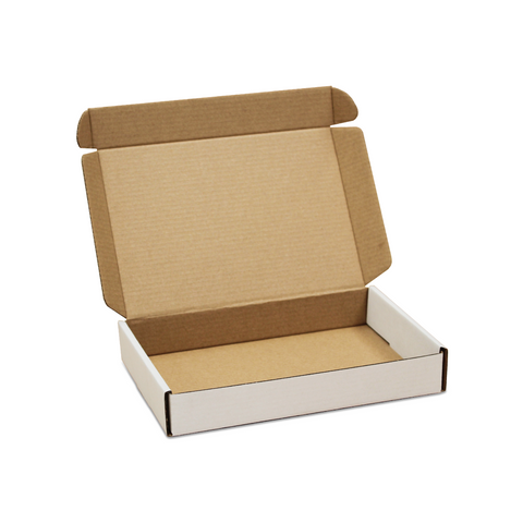 220x160x55mm (100pcs) - White Die-Cut Boxes