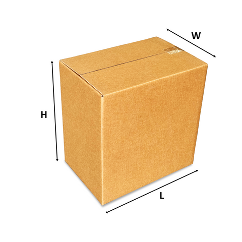 150x100x200mm (100pcs) - High-Quality Brown RSC Boxes